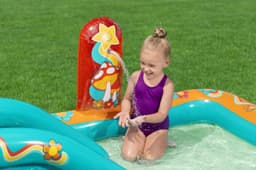 Giochi gonfiabili per bambini Playcenter gonfiabile Retro Groove per bambini Bestway 4
