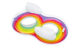 Gonfiabili mare per adulti Ciambella gonfiabile a due posti Rainbow Dreams Bestway 5