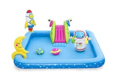 Giochi gonfiabili per bambini Playcenter gonfiabile Piccoli Astronauti con scivolo Bestway 7