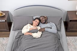 Materassi gonfiabili Materasso matrimoniale da 229x152x84 cm LongeLux con testiera Bestway 6