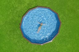 Piscine fuori terra Set piscina Hydrium effetto legno da 550x130 cm Bestway 7