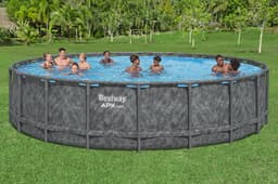 Piscine fuori terra Piscina solo struttura e liner APX 365 da 610x132 cm Bestway 2