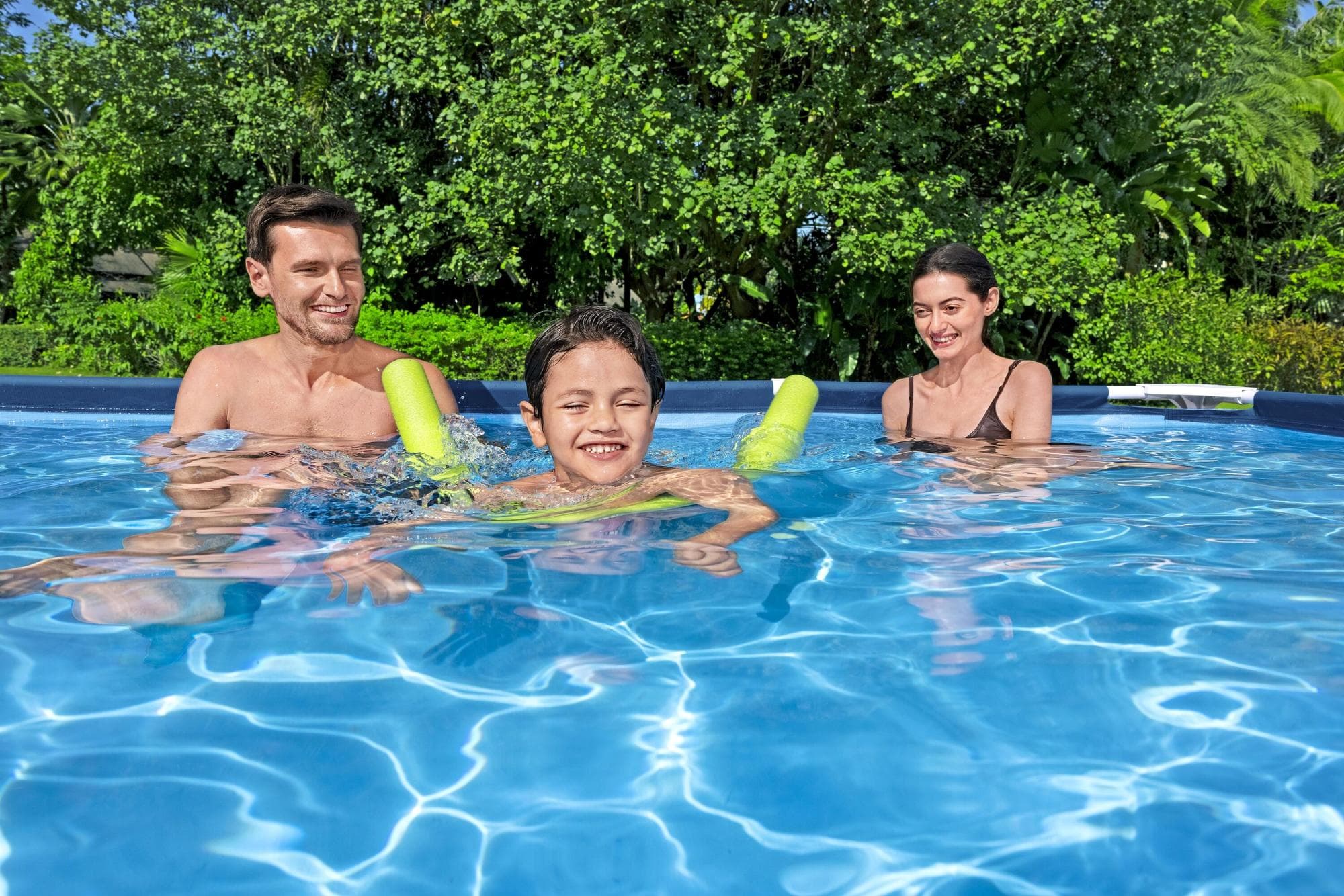 Piscine fuori terra Set piscina da 300x201x66 cm blu scuro Bestway 4