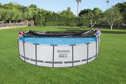 Coperture e Tappetini Copertura per piscina rotonda da 549 cm Bestway 6