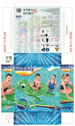Giochi gonfiabili per bambini Tartaruga gonfiabile per bambini Bestway 8
