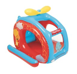 Giochi gonfiabili per bambini Playcenter gonfiabile Elicottero Fisher-Price con palline Bestway 4