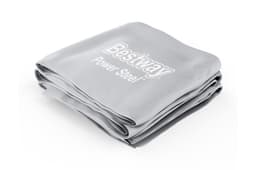 Ricambi Piscine e Spa Liner di ricambio per piscina Power Steel rettangolare da 956x488x132 cm grigio chiaro Bestway 1