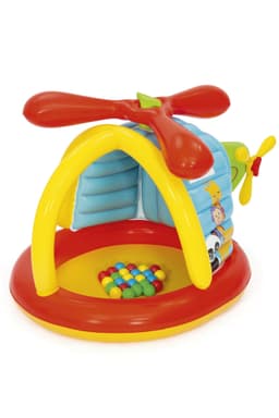 Giochi gonfiabili per bambini Playcenter gonfiabile Elicottero Fisher Price con 25 palline Bestway 3