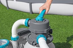 Accessori Piscine e Spa Pompa di filtraggio a sabbia da 6.056 l/h Bestway 4