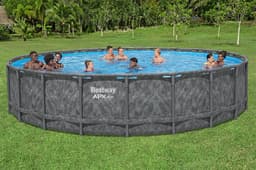 Piscine fuori terra Piscina solo struttura e liner APX 365 da 671x132 cm Bestway 2