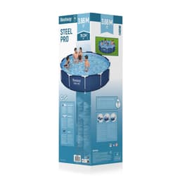 Piscine fuori terra Piscina blu 366x76 cm blu Bestway 8