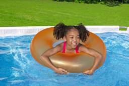 Piscine fuori terra Set piscina grigio scuro da 282x196x84 cm Bestway 5