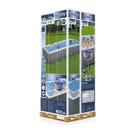 Piscine fuori terra Set piscina da 640x274x132 cm grigio scuro Bestway 7