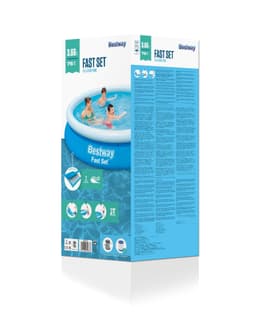 Piscine fuori terra Set piscina gonfiabile Fast Set da 366x76 cm Bestway 4
