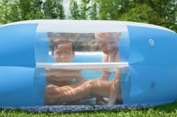 Giochi gonfiabili per bambini Piscina gonfiabile con finestra trasparente da 270x198x51 cm Bestway 3