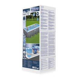 Piscine fuori terra Set piscina grigio scuro da 488x244x122 cm Bestway 7