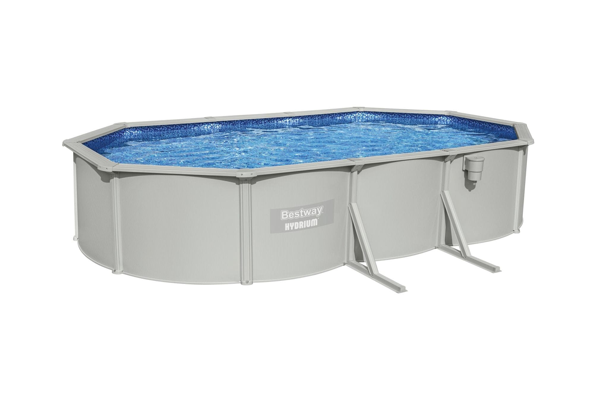 Piscine fuori terra Set piscina Hydrium grigia da 610x366x122 cm Bestway 2