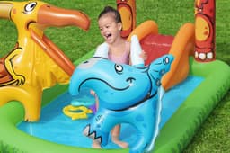Giochi gonfiabili per bambini Playcenter gonfiabile Jurassic Splash per bambini Bestway 3
