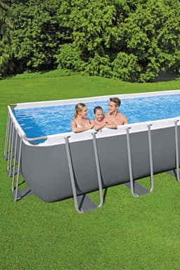 Piscine fuori terra Set piscina da 732x366x132 cm grigio scuro Bestway 6