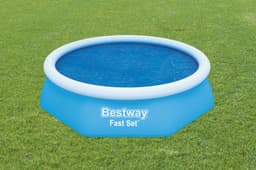 Coperture e Tappetini Copertura solare per piscina rotonda da 244x66 cm Bestway 3
