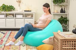 Arredo gonfiabile casa e giardino Poltrona pouf gonfiabile PoshPod Air Chair Bestway 4