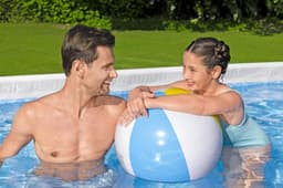 Piscine fuori terra Set piscina fuori terra rettangolare Power Steel da 404x201x100 cm Bestway 4