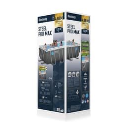 Piscine fuori terra Set piscina da 488x244x132 cm grigio Bestway 9