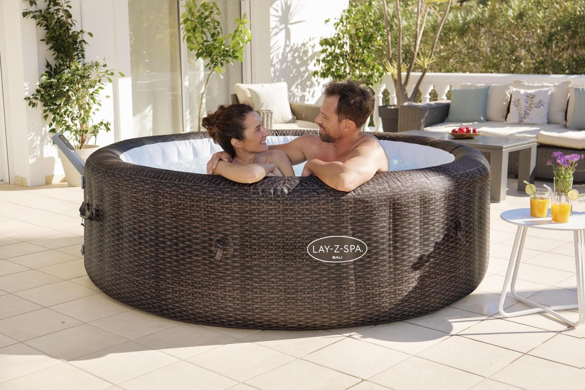 Idromassaggi gonfiabili Lay-Z-Spa Idromassaggio gonfiabile Bali Lay-Z-Spa AirJet 5-7 persone Bestway 5