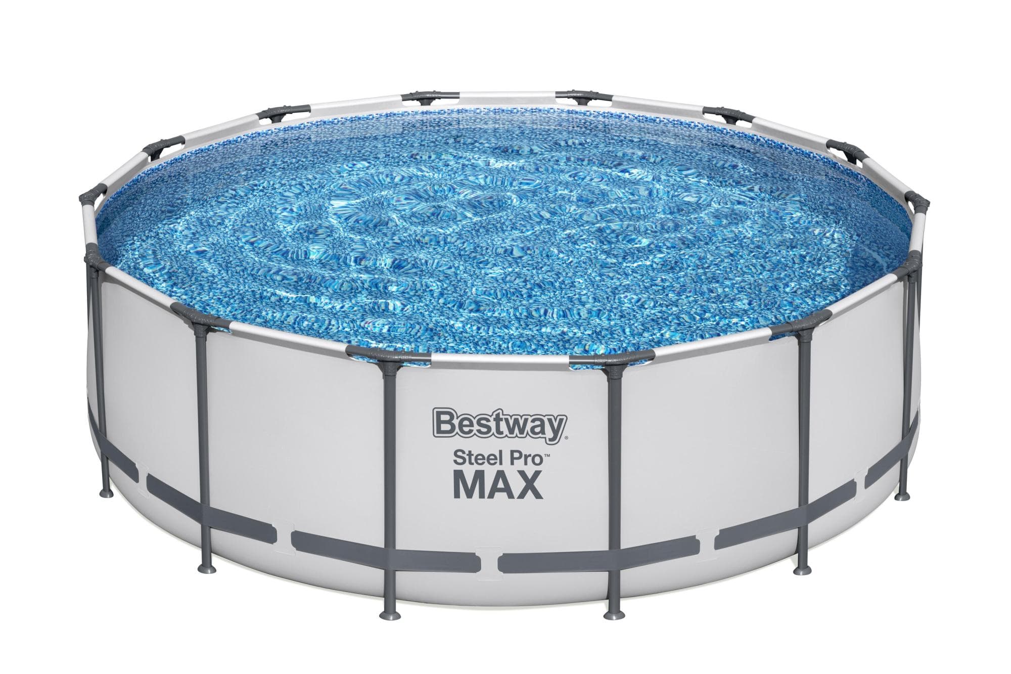 Piscine fuori terra Set piscina da 427x122 cm grigio chiaro Bestway 2
