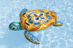 Gonfiabili mare per adulti Cavalcabile gonfiabile da piscina Mediterranean Turtle Bestway 4