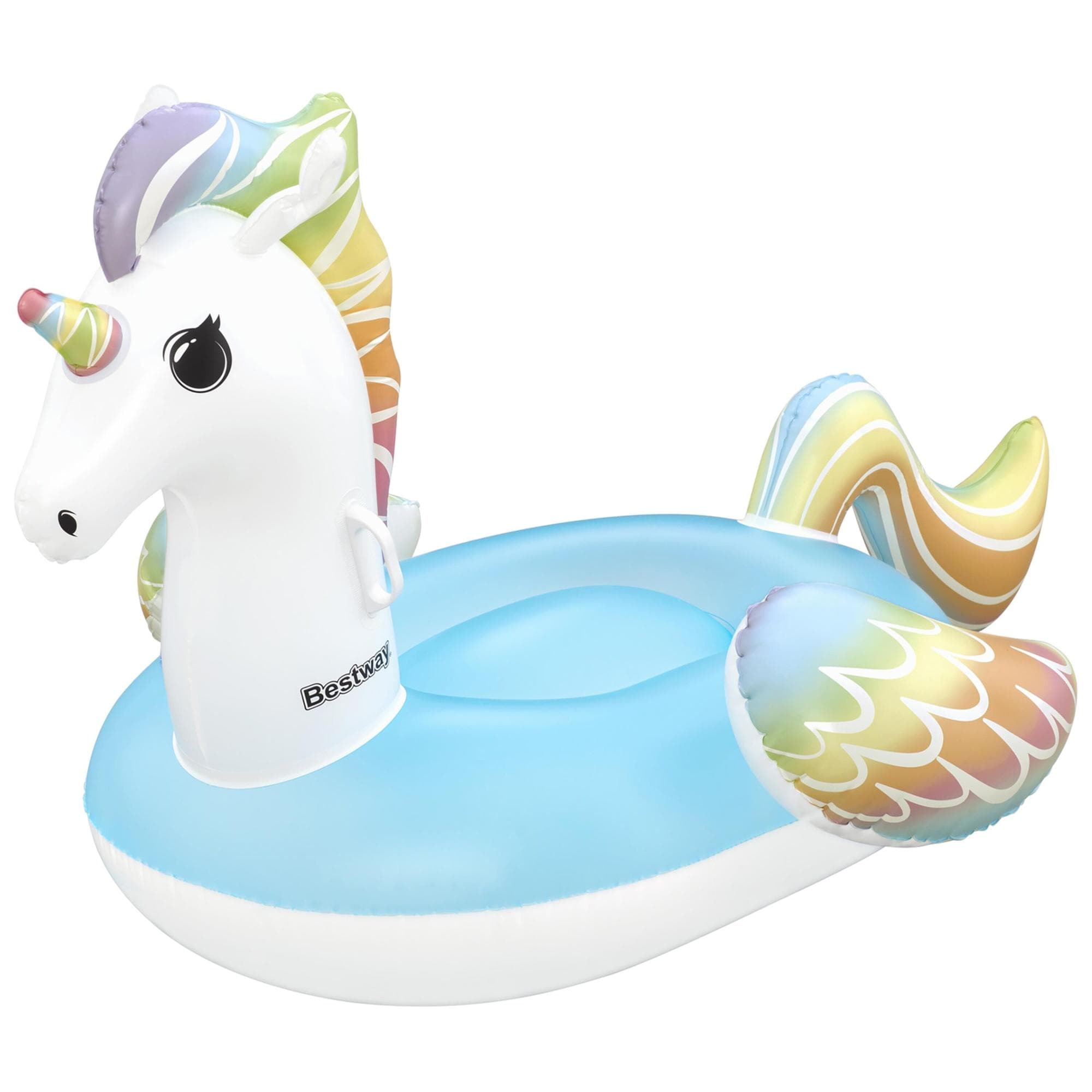 Giochi gonfiabili per bambini Cavalcabile gonfiabile da piscina Fantasy Unicorn Bestway 1