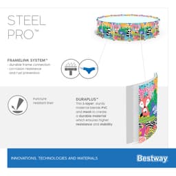 Piscine fuori terra Piscina effetto Animal da 274x66 cm Bestway 8