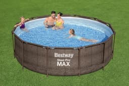 Piscine fuori terra Piscina solo struttura effetto rattan - 366x100 cm Bestway 6