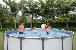 Piscine fuori terra Piscina solo struttura - 427x107 grigia Bestway 5