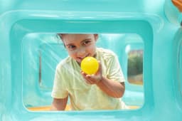 Giochi gonfiabili per bambini Salterello gonfiabile Hops 'N Hoops Bestway 3