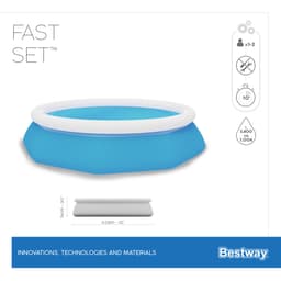 Piscine fuori terra Set piscina gonfiabile Fast Set da 305x76 cm Bestway 5