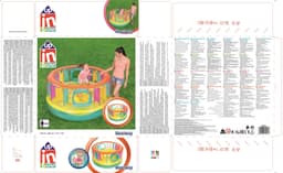Giochi gonfiabili per bambini Salterello BounceJam da 180x86 cm Bestway 8