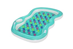 Gonfiabili mare per adulti Materassino gonfiabile a 2 posti Summer Color con porta oggetti Bestway 1