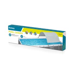 Coperture e Tappetini Tenda parasole per piscine fuori terra rettangolari e ovali Bestway 9