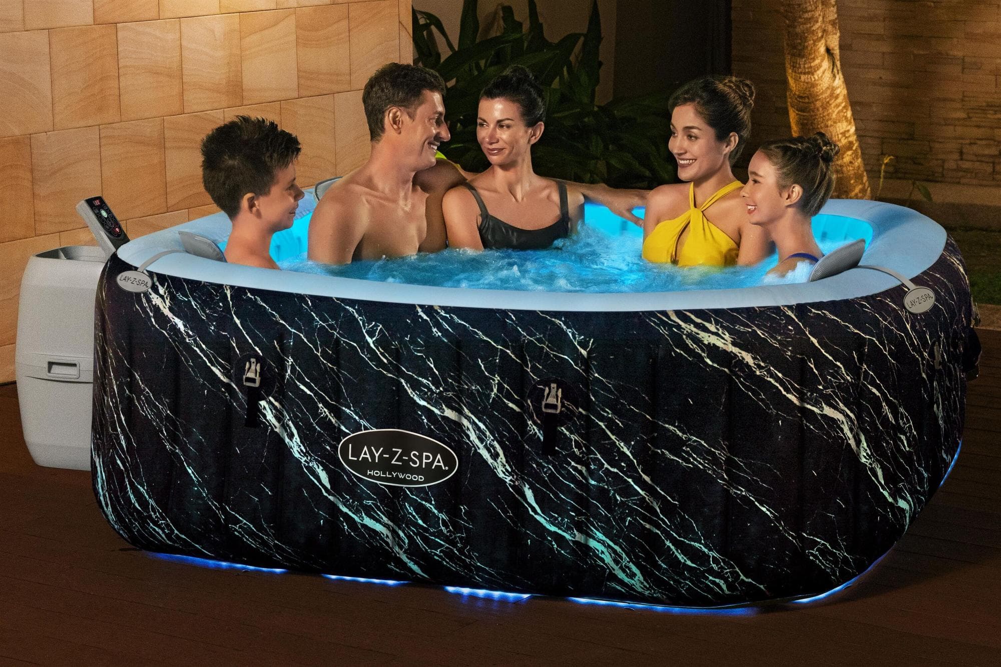 Idromassaggi gonfiabili Lay-Z-Spa Idromassaggio gonfiabile Hollywood Lay-Z-Spa AirJet 4-6 persone Bestway 2