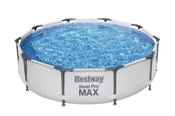 Piscine fuori terra Set piscina da 305x76 cm grigio chiaro Bestway 2