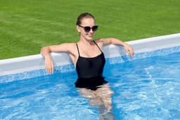 Piscine fuori terra Set piscina grigio da 549x274x122 cm Bestway 4