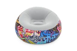 Arredo gonfiabile casa e giardino Poltrona pouf gonfiabile Graffiti Bestway 3