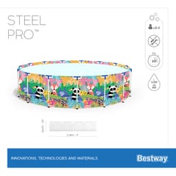 Piscine fuori terra Piscina effetto Animal da 274x66 cm Bestway 7