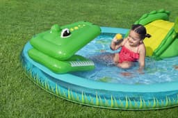 Giochi gonfiabili per bambini Playcenter gonfiabile Crocodile Cove per bambini Bestway 6
