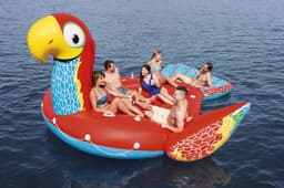 Gonfiabili mare per adulti Isola gonfiabile a forma di pappagallo Bestway 2