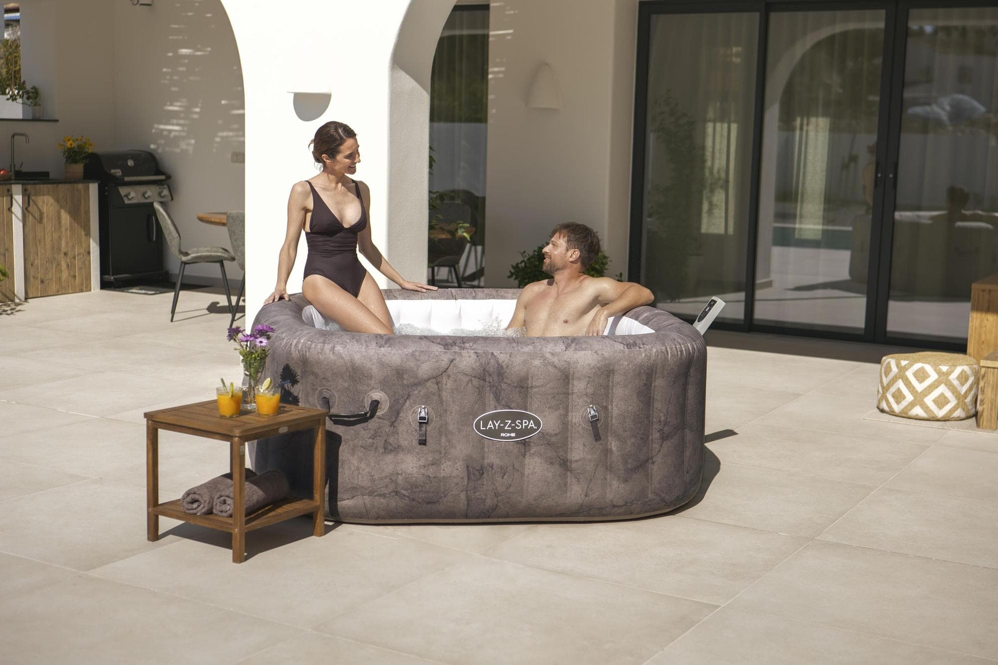 Idromassaggi gonfiabili Lay-Z-Spa Idromassaggio gonfiabile Rome Lay-Z-Spa AirJet 4-6 persone Bestway 4