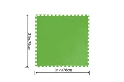 Accessori Piscine e Spa Tappeto sotto piscina componibile da 78x78 cm verde Bestway 1