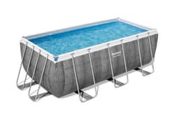 Piscine fuori terra Set piscina da 412x201x122 cm effetto rattan Bestway 2