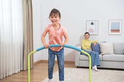Giochi gonfiabili per bambini Tappeto elastico Wonderjump per bambini da 91 cm Bestway 3